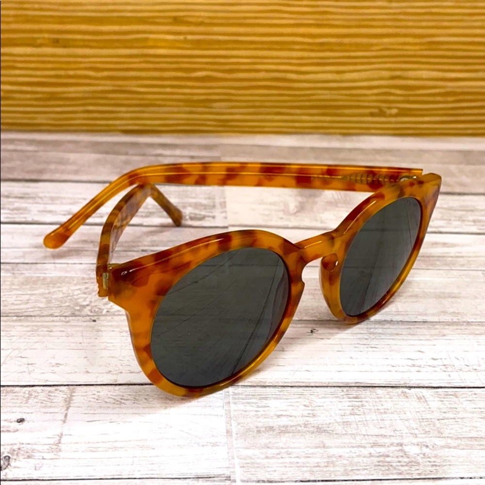 KOMONO Sunglasses Lulu tortoise cateye round brown orange - Picture 10 of 14